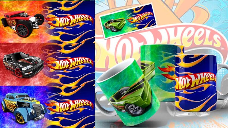 Plantillas De Autos Hotwheels Para Sublimar En Taza Chamuco Creativo