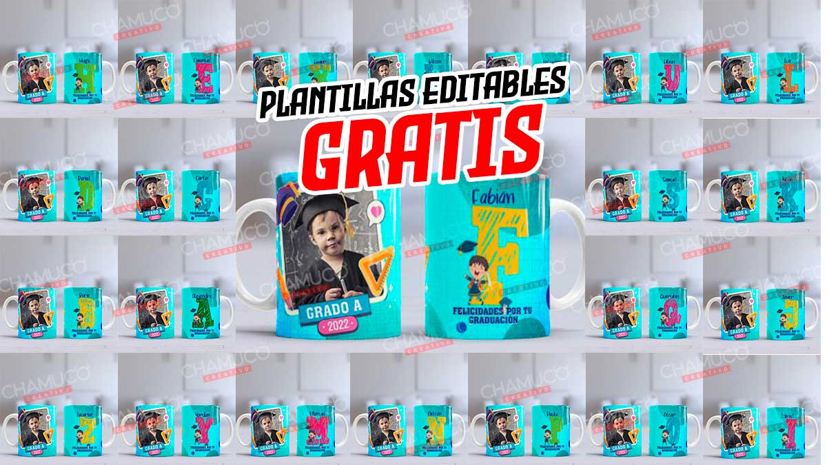 Plantillas Para Sublimar Abecedario Graduados Para Ni Os Con