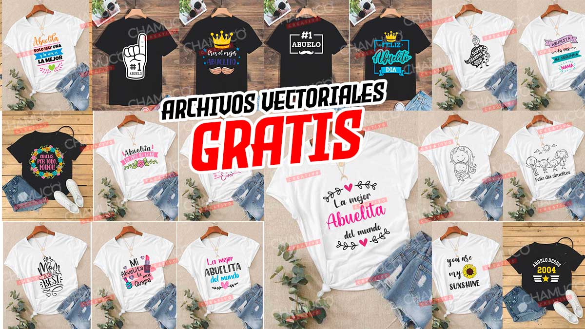 Plantillas Para Sublimar Playeras D A Del Abuelo Con Editables Y