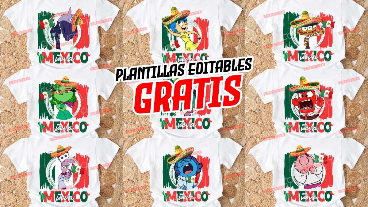 Vectores Plantillas Para Sublimaci N De Playeras De M Xico Ching N