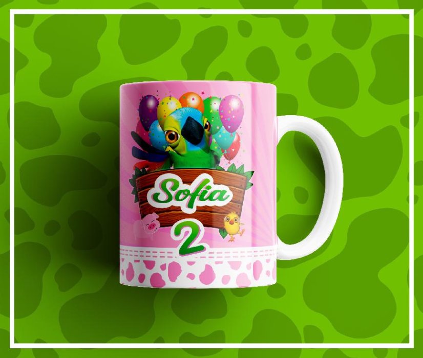 Plantillas para Sublimar Tazas Infantiles Variadas con Editables y Mockups