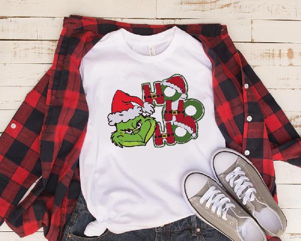 Plantillas PNG para Sublimar Playeras de Navidad Feliz con Editables y Mockups