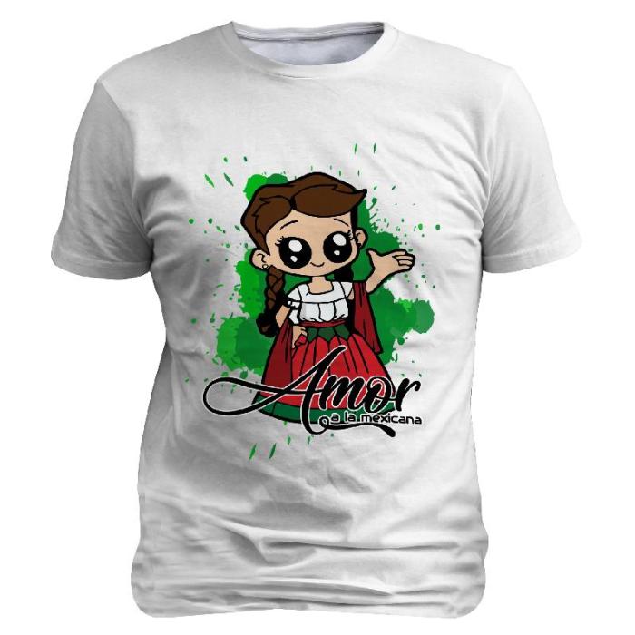 Plantillas para Sublimar Playeras de Fiestas Patrias MX con Editables y Mockups