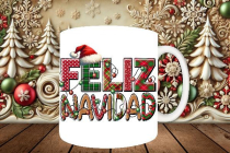 MOCKUP PACK TAZAS NAVIDAD RETRO - 14