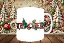 MOCKUP PACK TAZAS NAVIDAD RETRO - 30