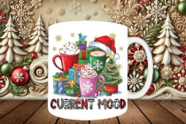 MOCKUP PACK TAZAS NAVIDAD RETRO - 31