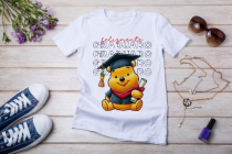 Womens white T-shirt mockup with burdock flowers