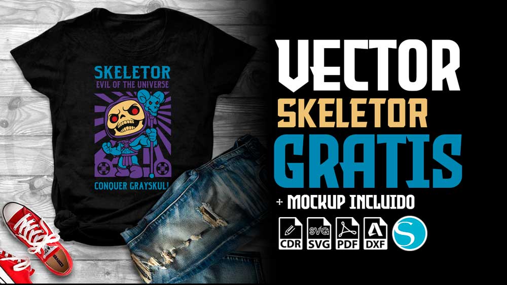 Vector Skeletor