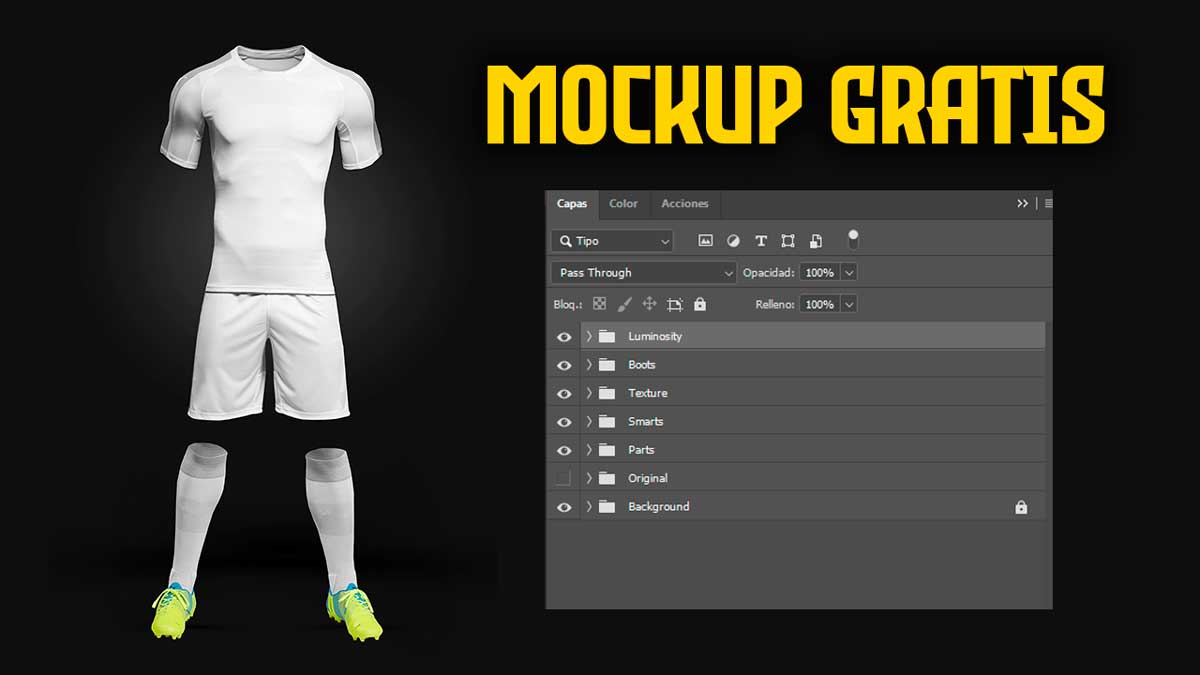 Mockup Deportivo Completo de Futbol en Photoshop – Chamuco Creativo