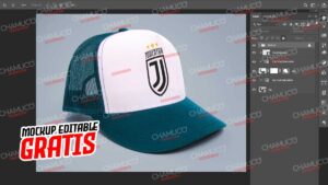 Mockup de Gorra Trucker lista para personalizar tus diseños