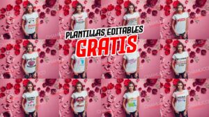 Plantillas para Corte o Sublimación Frases Mamá con Editables y Mockups